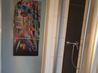 Stylisches modernes Apartment ca. 50 qm, Klima, Parken am Haus