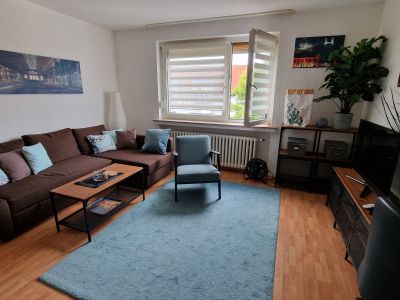 gemütliches 1,5 Zimmer-Apt. + KDB, 40qm,  möbliert, Vollausstatt., ruhige zentr. Lage,  Nähe Bus zur Uni  Haltestelle