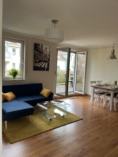Wohnzimmer vom Erker aus