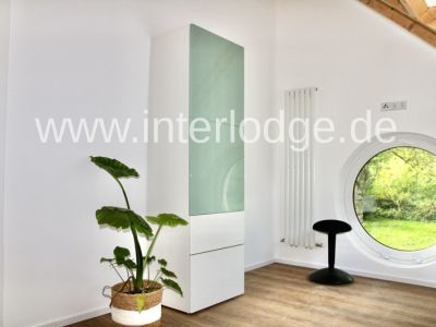 INTERLODGE Hochwertig möbliertes Atelier im Park mit Kamin in Neuss-Holzheim