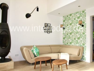 INTERLODGE Hochwertig möbliertes Atelier im Park mit Kamin in Neuss-Holzheim