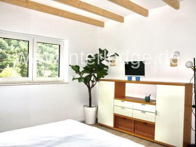 INTERLODGE Hochwertig m&ouml;bliertes Atelier im Park mit Kamin in Neuss-Holzheim