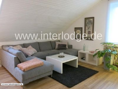 INTERLODGE Leverkusen: Komplett ausgestattete und vollständig möblierte, helle Wohnung.