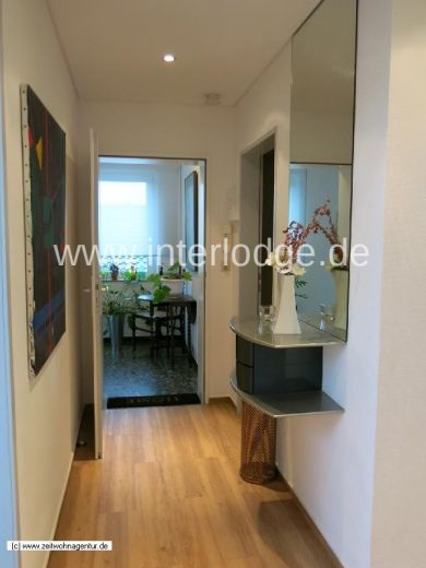 INTERLODGE Leverkusen: Komplett ausgestattete und vollständig möblierte, helle Wohnung.