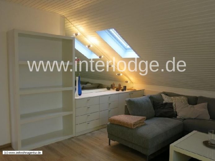 INTERLODGE Leverkusen: Komplett ausgestattete und vollständig möblierte, helle Wohnung.