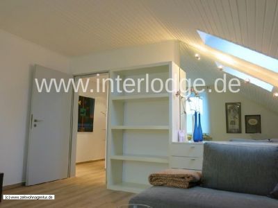 INTERLODGE Leverkusen: Komplett ausgestattete und vollständig möblierte, helle Wohnung.