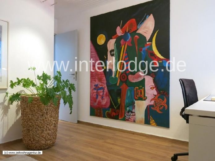 INTERLODGE Leverkusen: Komplett ausgestattete und vollständig möblierte, helle Wohnung.