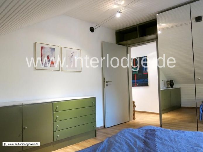 INTERLODGE Leverkusen: Komplett ausgestattete und vollständig möblierte, helle Wohnung.