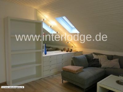 INTERLODGE Leverkusen: Komplett ausgestattete und vollst&auml;ndig m&ouml;blierte, helle Wohnung.