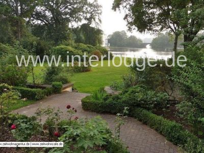 INTERLODGE Möblierte Wohnung direkt am Feenteich mit Seeblick, Park und Grillecke