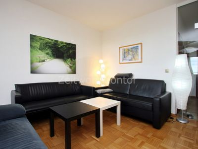 M&ouml;blierte 3-Zimmer-Wohnung mit Balkon und tollem, modernen Bad, Stellplatz  m&ouml;gl., WLAN aktiv, ruhig und zentral