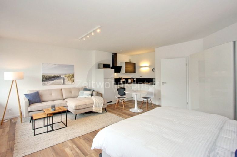 Schickes Studio-Apartment in ruhiger Grünlage mit sehr guter Anbindung, Wlan aktiv, zwei Balkone