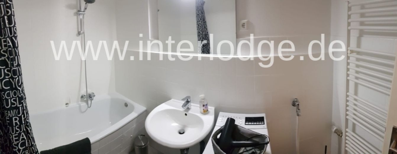 INTERLODGE D&uuml;sseldorf: Modern und komplett ausgestattete 2-Zi-Wohnung