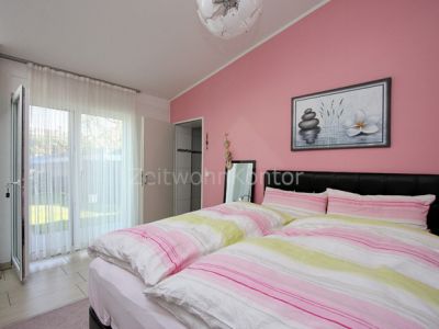 Gro&szlig;e verglaste Terrasse, Kaminofen,  Garten, hochwertig u. schick m&ouml;bl., ruhig und gr&uuml;n, gut angebunden.