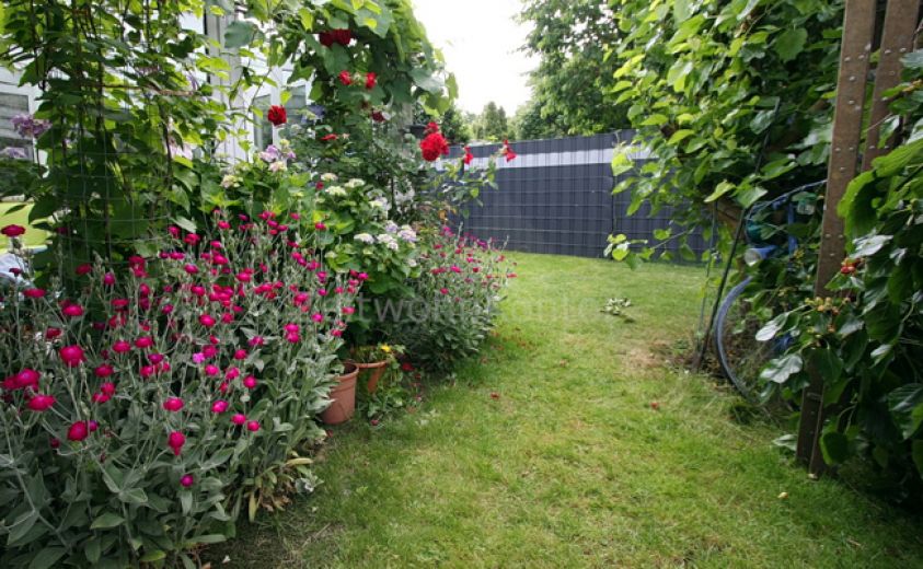 Gro&szlig;e verglaste Terrasse, Kaminofen,  Garten, hochwertig u. schick m&ouml;bl., ruhig und gr&uuml;n, gut angebunden.