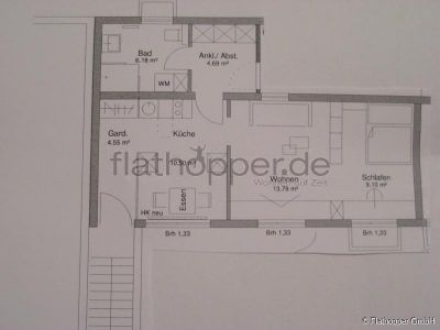 1,5-Zimmer-Wohnung in Stuttgart - Freiberg