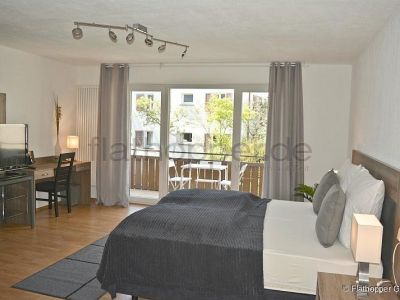 Moderne 1-Zimmer-Wohnung mit Balkon in Rems-Murr - Zwischenmiete