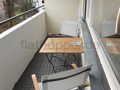M&ouml;bliertes Apartment mit Balkon und Aufzug in Rosenheim