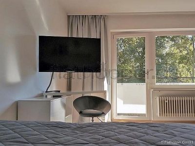 M&ouml;bliertes Apartment mit Balkon und Aufzug in Rosenheim