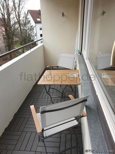 M&ouml;bliertes Apartment mit Balkon und Aufzug in Rosenheim