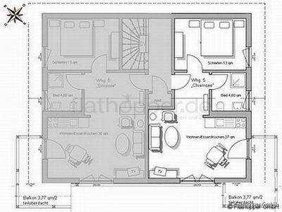 2-Zimmer Wohnung im Studiocharakter mit Balkon in Bad Endorf - Landkreis Rosenheim