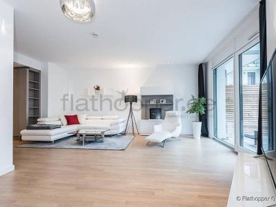 Moderne, offen gestaltete 2-Zimmer-Wohnung mit Terrasse - München-Bogenhausen
