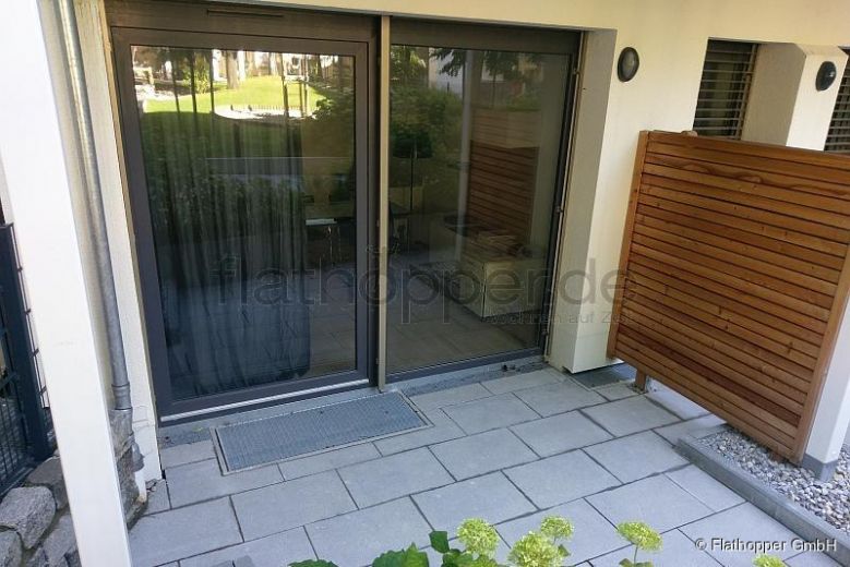 Moderne, offen gestaltete 2-Zimmer-Wohnung mit Terrasse - München-Bogenhausen