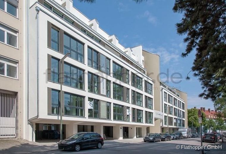 Moderne, offen gestaltete 2-Zimmer-Wohnung mit Terrasse - München-Bogenhausen