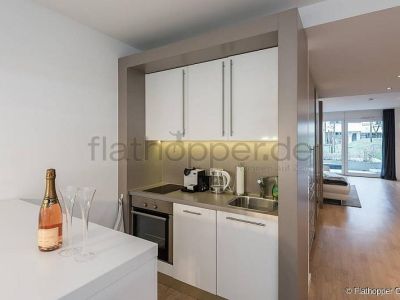 Moderne, offen gestaltete 2-Zimmer-Wohnung mit Terrasse - M&uuml;nchen-Bogenhausen