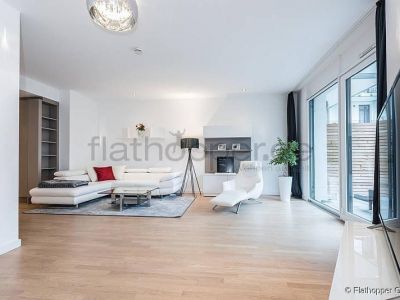 Moderne, offen gestaltete 2-Zimmer-Wohnung mit Terrasse - M&uuml;nchen-Bogenhausen