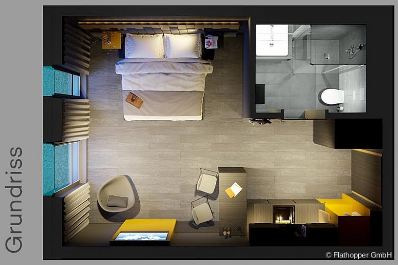 Hochwertige Serviced Designapartments im Neubau- Hotelkomplex bei Rosenheim