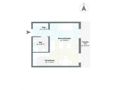 Gemütliches Apartment mit Terrasse im Holzhaus - Baiernrain bei Otterfing