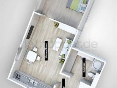 Zentral gelegene 2-Zimmer-Wohnung mit Dachterrasse in Bad Aibling - Landkreis Rosenheim