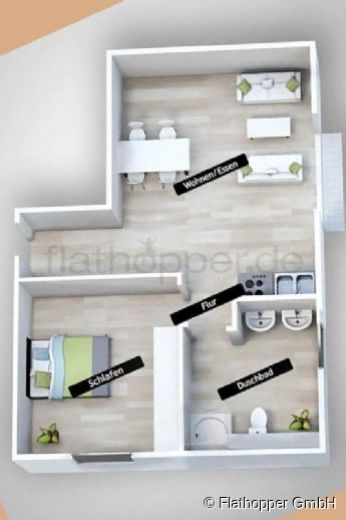 Einladende Dachgeschosswohnung in Bad Aibling