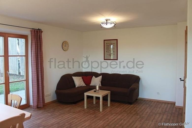 Gem&uuml;tliche 3-Zimmer-Erdgeschoss-Wohnung mit Terrasse -  Egling nahe M&uuml;nchen