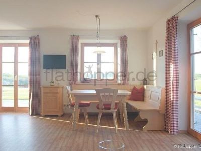 Gem&uuml;tliche 3-Zimmer-Erdgeschoss-Wohnung mit Terrasse -  Egling nahe M&uuml;nchen