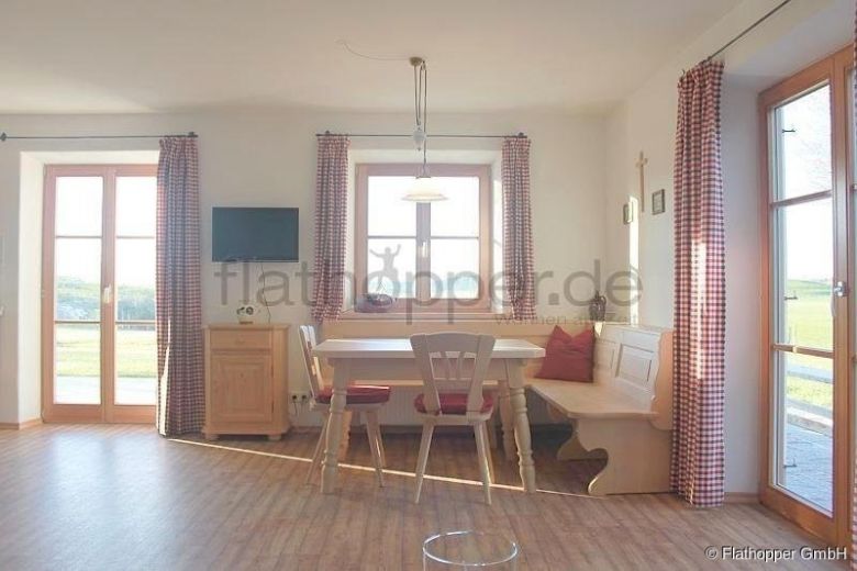 Gem&uuml;tliche 3-Zimmer-Erdgeschoss-Wohnung mit Terrasse -  Egling nahe M&uuml;nchen