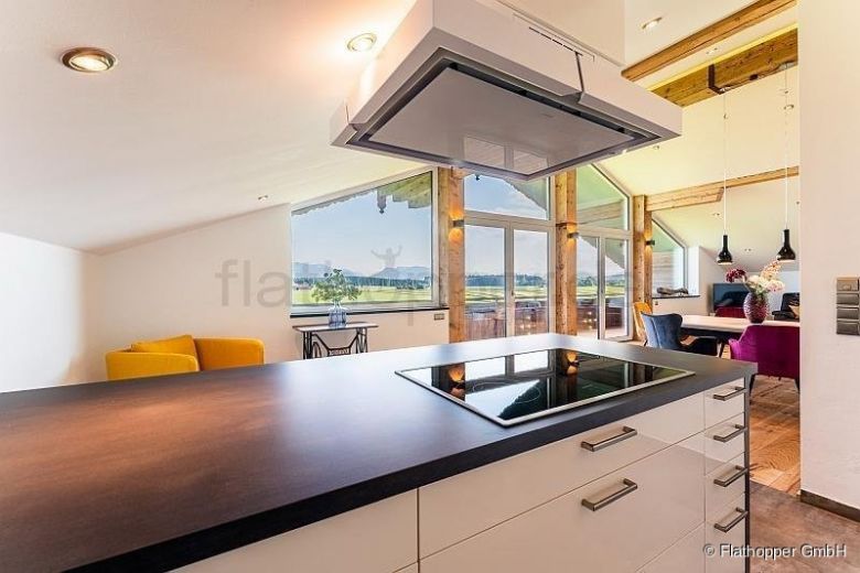 Luxuriös ausgestattetes Loft mit Bergblick im traumhaftem Chiemgau
