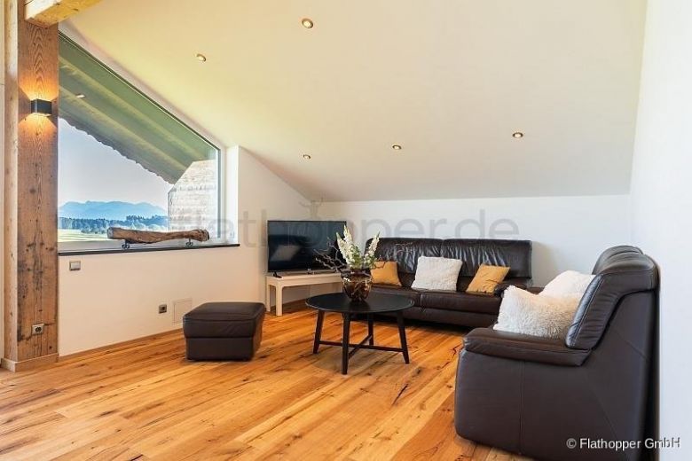 Luxuriös ausgestattetes Loft mit Bergblick im traumhaftem Chiemgau
