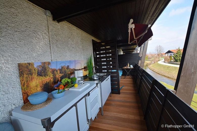 Tolle 2-Zimmer-Wohnung mit Balkon in Bernau am Chiemsee