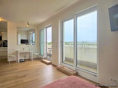 Neubau Dachgeschosswohnung mit Blick in den Truderinger Wald - München Perlach