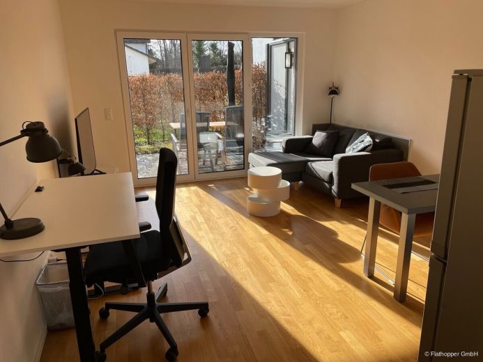 Möblierte 2-Zimmer-Wohnung in ruhiger Lage von Unterschleißheim