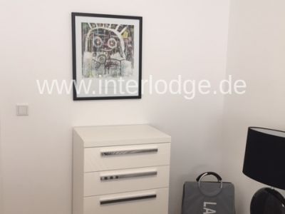 INTERLODGE Vollst&auml;ndig m&ouml;blierte Wohnung in D&uuml;sseldorf in der N&auml;he des Unterbacher Sees