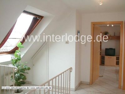 INTERLODGE Köln: Komplett möblierte, gemütliche Dachgeschoßwohnung für Einzelperson