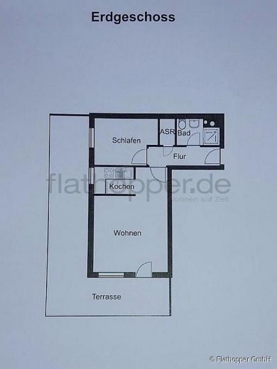Möblierte 2-Zimmer-Wohnung in Oberwössen