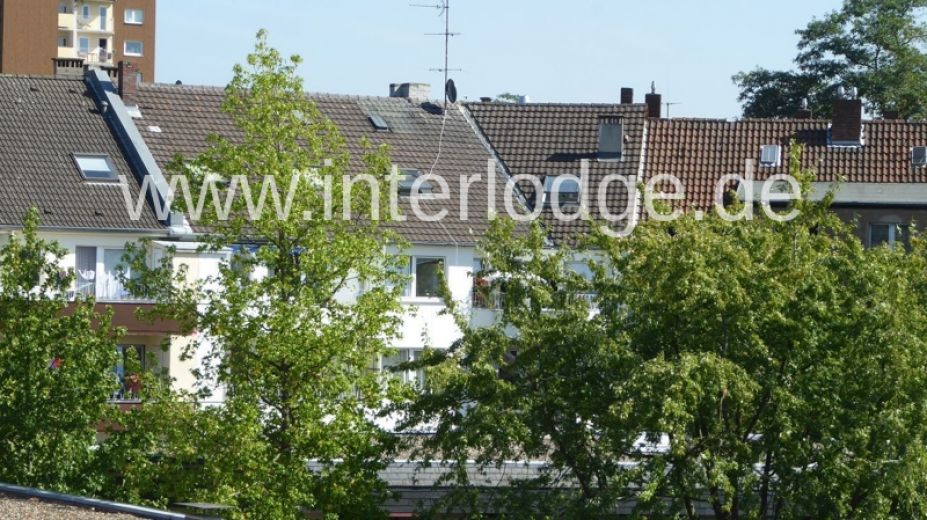 INTERLODGE Düsseldorf: Schickes, komplett möbliertes und geräumiges Apartment mit Balkon.