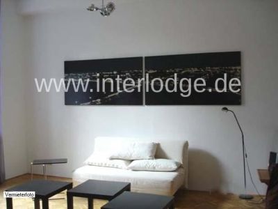 INTERLODGE  Köln: Modern möblierte 2-Zimmer-Wohnung mit Balkon im belgischen Viertel