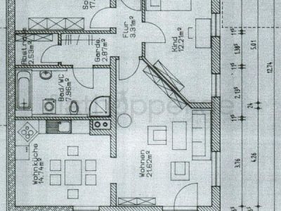 Großzügige 3-Zimmer-Wohnung in Obing mit Südterrasse