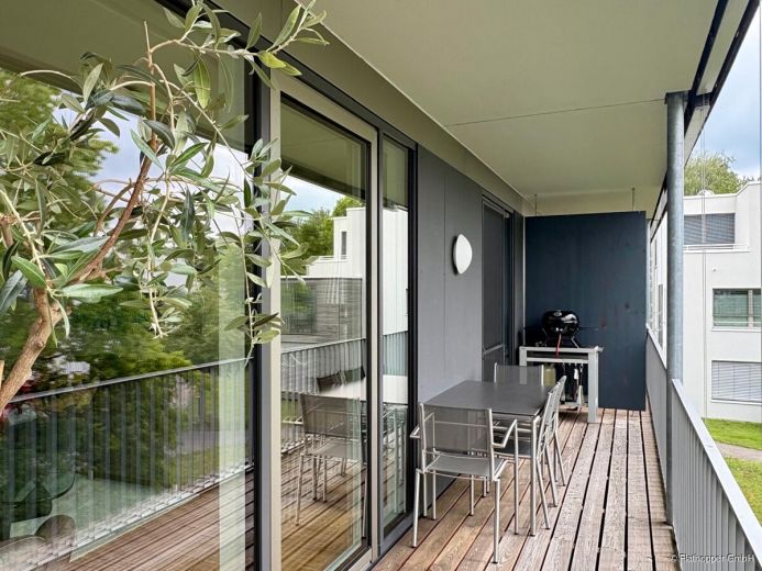 Hochwertige 3-Zimmer-Wohnung mit Balkon und Parkplatz in Schondorf am Ammersee nahe München