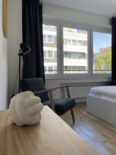 Stilvoll m&ouml;bliertes Apartment im Szene-Viertel - Zweitbezug nach Sanierung
